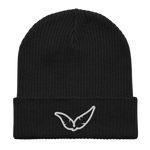Feathers Logo Organic Cuffed Beanie
