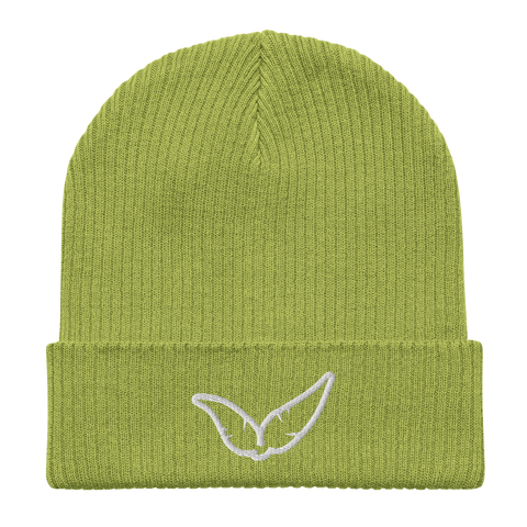 Feathers Logo Organic Cuffed Beanie