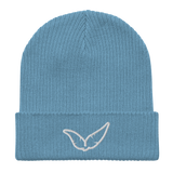 Feathers Logo Organic Cuffed Beanie