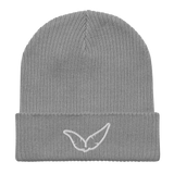 Feathers Logo Organic Cuffed Beanie