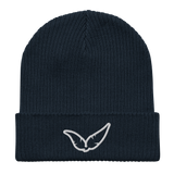 Feathers Logo Organic Cuffed Beanie