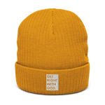 Get Right Ribbed Knit Beanie