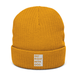 Get Right Ribbed Knit Beanie