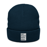 Get Right Ribbed Knit Beanie