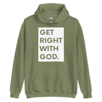 Get Right Hoodie (White Design)