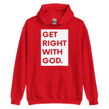 Get Right Hoodie (White Design)