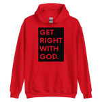 Get Right Hoodie (Black Design)