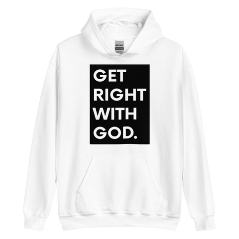 Get Right Hoodie (Black Design)