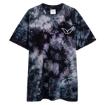 Feathers Logo Oversized Tie-Dye Tee