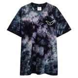 Feathers Logo Oversized Tie-Dye Tee