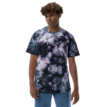 Feathers Logo Oversized Tie-Dye Tee