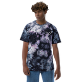 Feathers Logo Oversized Tie-Dye Tee