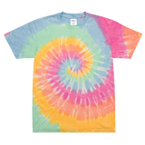 Feathers Logo Oversized Tie-Dye Tee