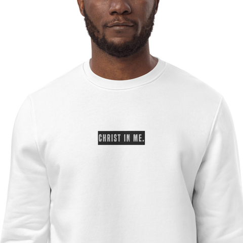 Christ In Me Eco Sweatshirt